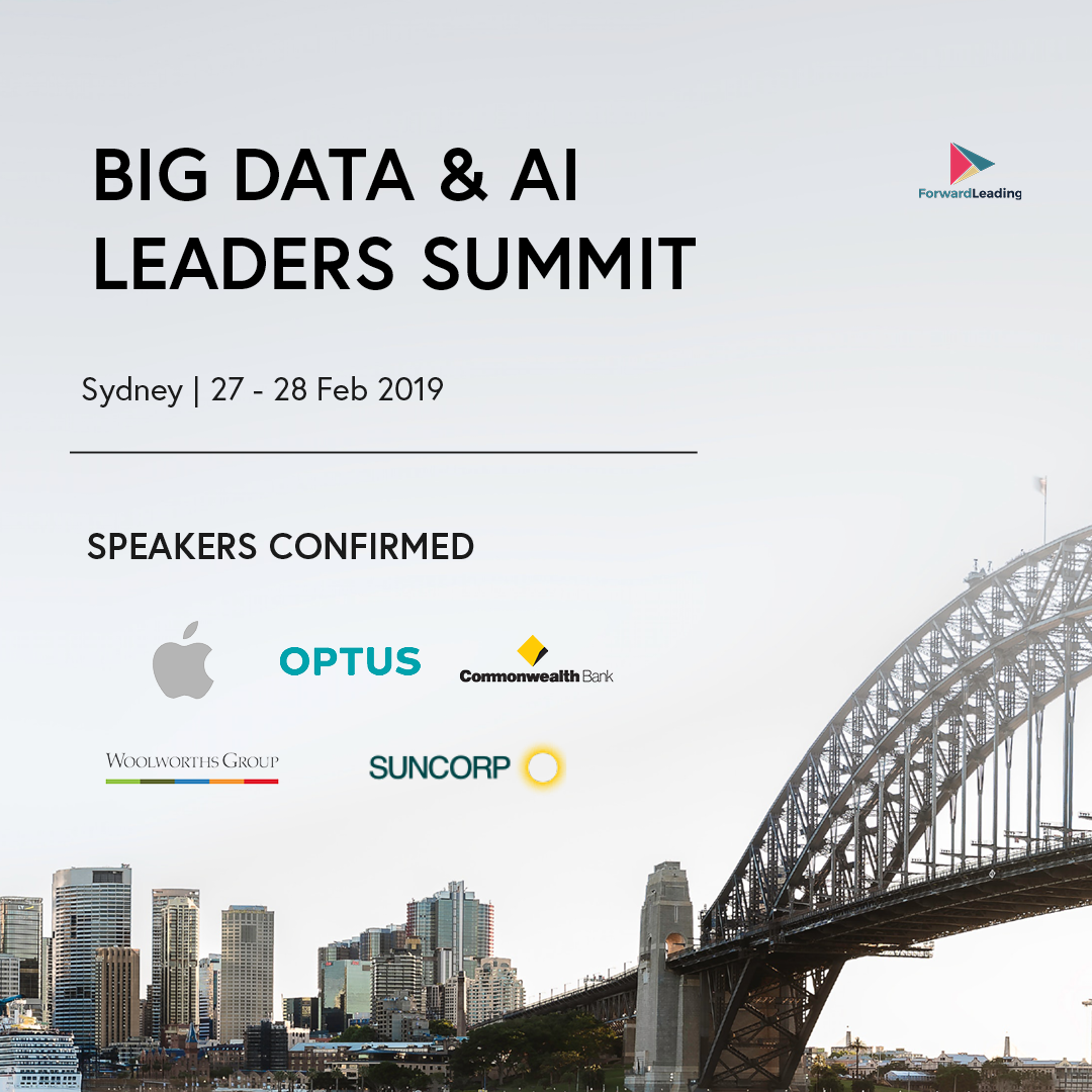 Big Data & AI Leaders Summit Sydney 2019